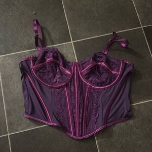 Purple Corset Top
